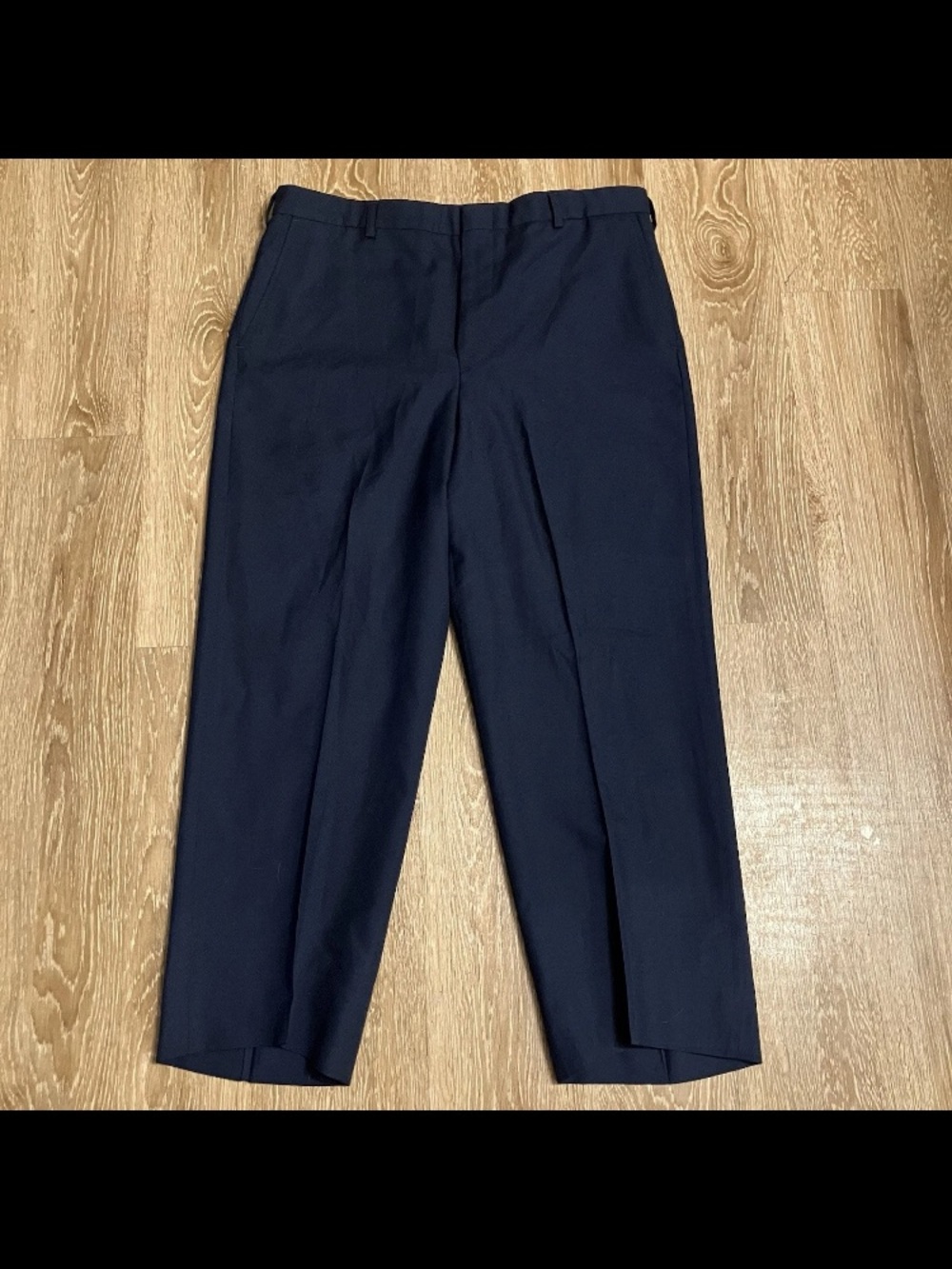 USAF US Air Force Men’s Service Trousers Dress Uniform Pants 37R Blue 1620 Wool